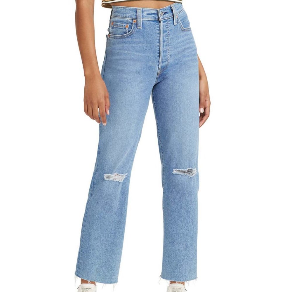 Levi's Women's Ribcage High Rise Slim Fit Jean - SIZE 30X32